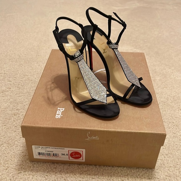 T Cab 100 crepe satin/strass - Picture 2 of 9